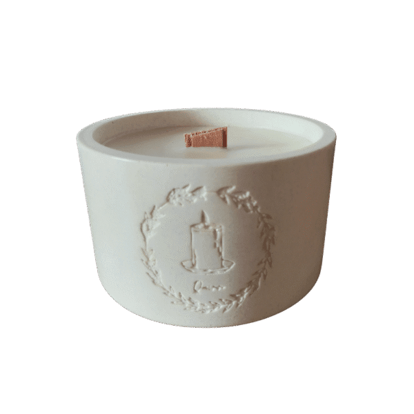 Bougie artisanale Bois de Oud cire naturelle Quinn Crafts