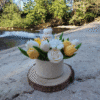 Bougie Jardin de Printemps — Bouquet Artisanal