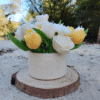 Bougie Jardin de Printemps — Bouquet Artisanal