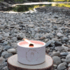 Bougie Bois d'Oud Quinn Crafts cadeau artisanal Dole France